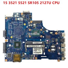 Moederbord voor Dell Inspiron 15 3521 5521 Laptop Moederbord SR105 2127U CPU VAW00 LA9104P CN03H0VW 03H0VW HOOFDBARD
