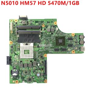 Moederbord voor Dell Insprion N5010 Laptop Motherboard 48.4HHH01.011 CN052F31 052F31 52F31 HM57 HD 5470M/1 GB