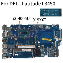 Carte mère pour Dell Latitude 3450 3550 L3450 L3550 I34005U Carbook Contexte Main CN019XXT 019XXT LAB071P SR1EK ordinateur portable Motorard DDR3