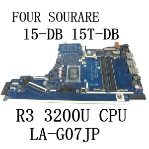 Carte mère pour HP 15DB 255 G7 Branche mère d'ordinateur portable avec Athlon 3050U / Ryzen 3 3200 CPU FPP55 LAG07JP DDR4