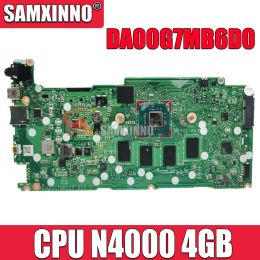 Carte mère pour HP Chromebook X360 14BCA ordinateur portable PC Motherboard L85673001 Intel N4000 4GB 32GEMMC DA00G7MB6D0 NOTOR