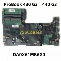 Carte mère pour HP ProBook 440 430 G3, carte mère 830934001 830934501 830934601, pour ordinateur portable, 3855U I3 I5, CPU DDR3L