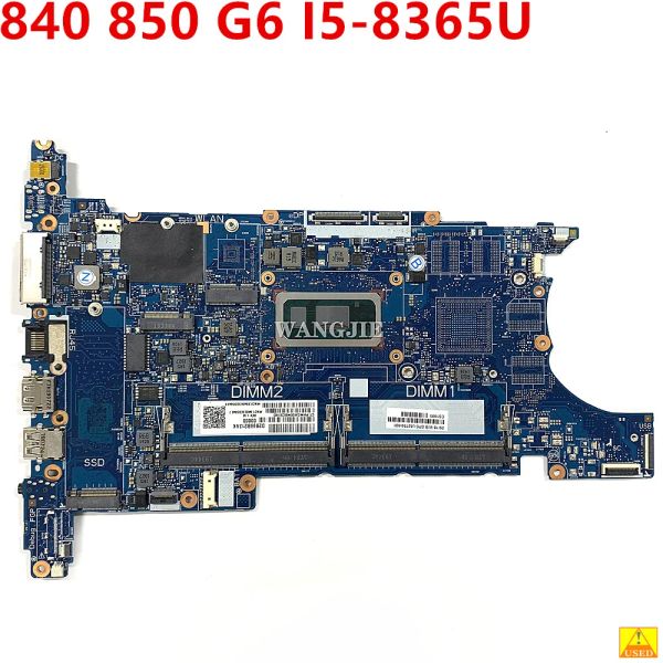 Carte mère pour HP ZBook 15U 840 850 G6 HSNI24C Lipte-carte mère utilisée L62759601 6050A3022501 L62759001 avec SRF9Z I58365U