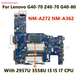 Moederbord voor Lenovo G4070 Z4070 G4080 Laptop Motermoederbord ACLU1/ALCU2 UMA NMA272 NMA362 met 2957U 3558U I3 I5 I5 I7 I7 4e Gen CPU