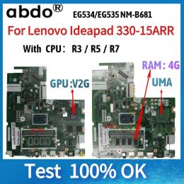 Moederbord voor Lenovo IdeaPad 33015ARR laptop moederbord.EG534/EG535 NMB681 W/R32200U/R52500U/R72700U CPU.GPU 2G/UMA DDR4 100% Test