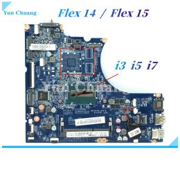 Moederbord voor Lenovo IdeaPad Flex 14 Flex 15 Laptop Moederbord DA0ST6MB6E0 DA0ST6MB6F0 MACHTBOARD MET CORE I3 I5 I5 I5 CPU UMA 100% Tested