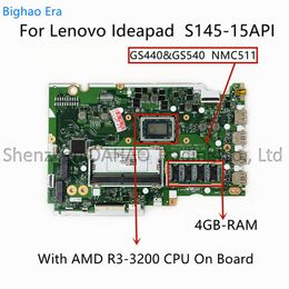 Carte mère pour Lenovo IdeaPad S14515API Branche mère de l'ordinateur portable avec R3 R53500 CPU 4GBRAM NMC511 NMC511 FRU 5B20S42802 5B20S42804 Test à 100%