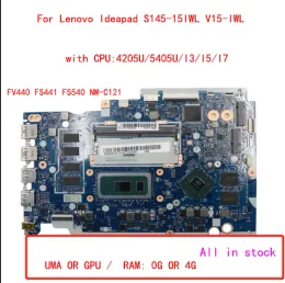 Moederbord voor Lenovo IdeaPad S14515iwl V15iwl Laptop Motherboard FV440 FS441 FS540 NMC121 met CPU 4205U/5405U/I3/I5/I7 100% Tested OK