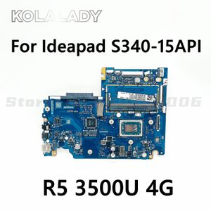 Carte mère pour Lenovo IdeaPad S34015API OPTOP MARROFT Motor El432 / EL532 LAH131P avec CPU R5 3500U 4G RAM FRU 5B20S42250 5B20S42249 100% Test