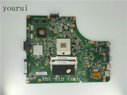 Moederbord Vier Sourare Hoge kwaliteit voor ASUS K53SV K53SC LaptopMotherboard Rev 3.0 DDR3 Volledig testwerk