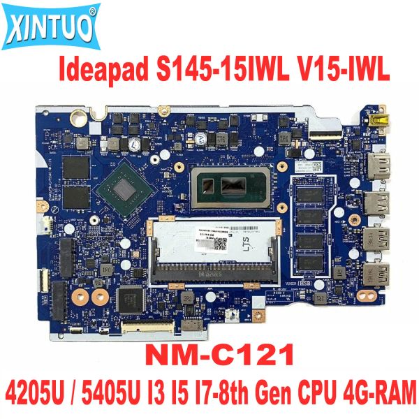 Placa base FV440 FS441 FS540 NMC121 para Lenovo IdeaPad S14515iWl V15IWL PORTORACIÓN PORTAP 4205U / 5405U I3 I5 I78th Gen 4gram