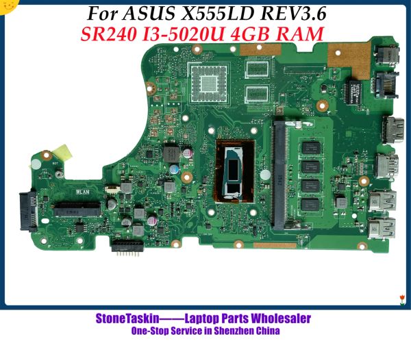 Carte mère de haute qualité pour ASUS X555LD REV3.6 Boîtier continent