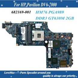 Carte mère de haute qualité pour HP Pavilion DV67000 ordinateur portable carte mère 682169001 HM76 PGA989 DDR3 GT630M 2 Go à 100% testé
