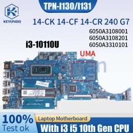 Carte mère I3 i510th Gen CPU pour HP 14CK 14CF 14CR 240 G7 NOTAGE MAIN MAINEL 6050A3108001 6050A3108201 6050A3310101