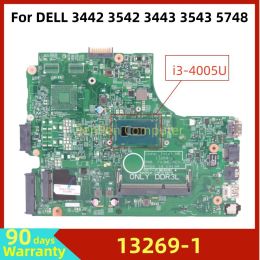 Carte mère I34005U 132691 FX3MC pour Dell Inspiron 15R 3442 3542 3443 3543 5748 Laptop Motorard Uma DDR3 CN0GJC23 0GJC23 100% OK