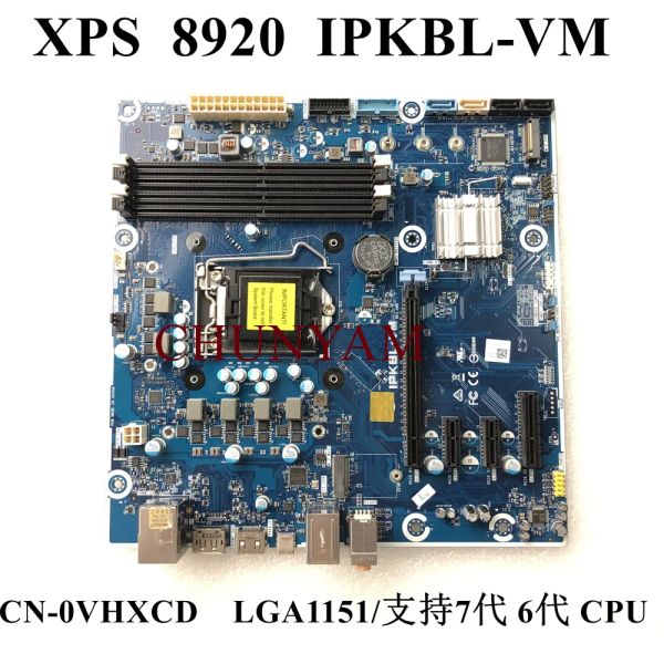 Carte mère IPKBLVM pour Dell XPS 8920 ordinateur portable pour ordinateur portable CN0VHXCD 0VHXCD VHXCD Boîtier continu 1151 Z170 DDR4 100% Test