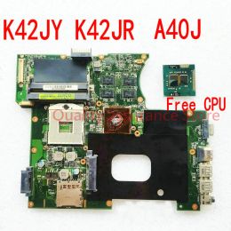 Carte mère K42Jr Carte principale pour ASUS A40J K42JY K42JR ordinateur portable Motherboard A40J REV 4.1 1 Go DDR3 100% testé