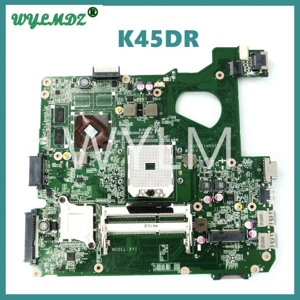 Carte mère K45DR avec HD7470M GPU Notebook Board Main pour ASUS A45D A45DR K45D K45DR R400D R400D