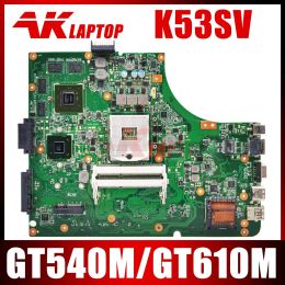 Carte mère K53SV Liptop Mother Board pour ASUS K53SV K53SJ K53SM K53SC K53S X53S A53S Board Main GT540M GT520M GT610M
