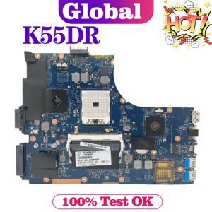 Moederbord K55DR Notebook Mainboard voor ASUS A55DR K55D K55DE K55N Laptop Moederbord AMD Graphics Card 100% Orginal Working Well