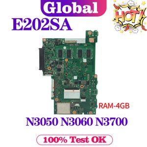Motherboard Kefu Notebook E202SA Mainboard voor ASUS EEEBook E202S E202 Laptop Motherboard met N3050 N3060 N3700 4G/2GRAM MAINTHERBOARD