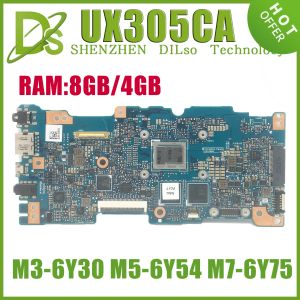 Moederbord kefu ux305ca met m36y30 m5 cpu 4GB 8g ram mainboard rev 2.0 voor asus zenbook u305c ux305 ux305c laptop moederbord 100% getest