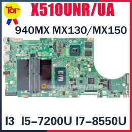 Carte mère Kefu X510U Liptop Motorard pour ASUS X510UN X510UQ X510UNR X510UA X510U