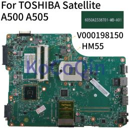 Carte mère Kocoqin ordinateur portable carte mère pour Satellite Toshiba A500 A505 HM55 Boîte Main V000198150 6050A2338701MBA01