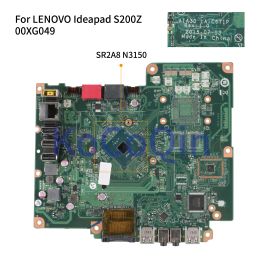 Carte mère Kocoqin ordinateur portable carte mère pour Lenovo IdeaPad S200Z C2000 AIO Board Main 00xg049 IBSWSC AIA30 LAC671P SR2A8 N3150 CPU