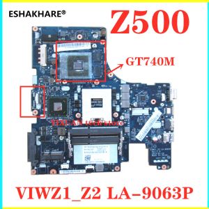 Carte mère LA9063P pour Lenovo Z500 ordinateur portable carte mère VIWZ1Z2 LA9063P Z500 avec carte vidéo GT740M