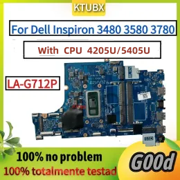 Moederbord lag714p/lag712p mainboard.Voor Dell Vostro 3583 Inspiron 3480 3580 3780 Laptop moederbord. Met 4205U 5405U CPU.CN0VFMW4