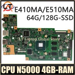 Moederbord Mainboard voor ASUS E410MA E410MAB E410M E510MA E510MAB R429M F414MA LAPTOP MOEDER BORD N4020/N4120 N5030 4GB/8GBRAM