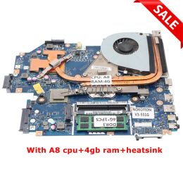 Carte mère NBC1911001 NB.C1911.001 pour Acer Aspire V3551 V3551G ordinateur portable Motherboard Q5WV8 LA8331P HD7670M + A8 CPU + 4G RAM + TEAUX TELS