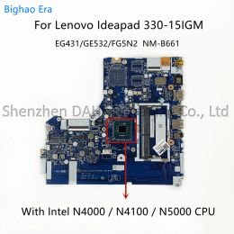 Carte mère NMB661 pour Lenovo IdeaPad 33015IGM Liptop Motor Board avec N4000 N4100 N5000 CPU DDR4 FRU: 5B20R33808 5B20R338015B20R33812