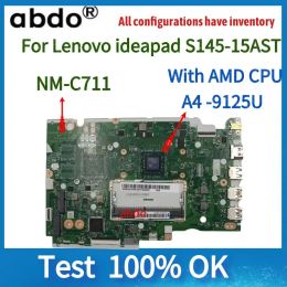 Moederbord NMC171 Moederbord. Voor Lenovo IdeaPad Originele S14515ast laptop moederbord, met A49125U AMD CPU, 100% test, snelle levering