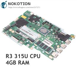 Carte mère NMC821 pour Lenovo IdeaPad 3 15ADA05 3 17AADA05 315ADA05 Branche mère d'ordinateur portable avec R3 / R5 / R7 CPU + 4GB RAM 5B20S44262