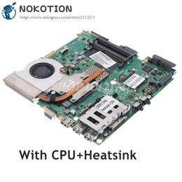 Nokotion de la carte mère 583078001 pour HP Probook 4410S 4510S 4710S ordinateur portable Motherard DDR3 avec ventilateur de support de chaleur + CPU