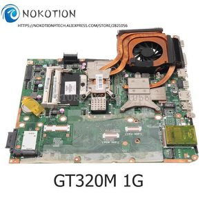 Motorboard Nokotion 605698001 para HP Pavilion DV7 DV73000 Laptop Motorbox DDR3 GT320M 1GB CPU gratis+disipador térmico