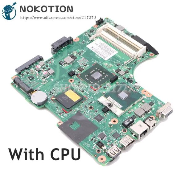 Motorboard Nokotion 605748001 605747001 para HP CompAQ CQ320 420 620 Caporra de la computadora portátil GL40 Socket 478 DDR3 CPU gratis