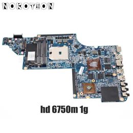 NOKOTION DE LA FORD MARRIELLE 645386001 666520001 Branche mère pour ordinateur portable pour HP DV76000 DV7T 17 pouces Carte principale DDR3 AMD Socket FS1 HD6750M 1 Go