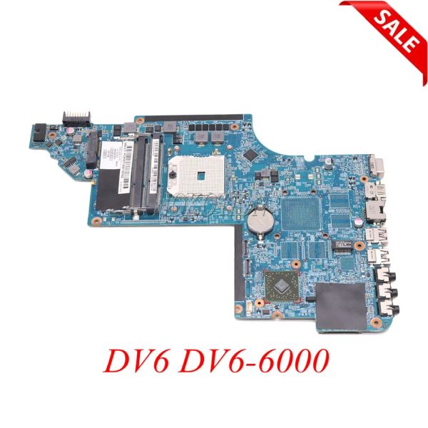 Motorboard Nokotion 665282001 669129001 Motor de la computadora portátil para HP Pavilion DV6 DV66000 SCOKE FS1 DDR3 Tablero principal Probado completo