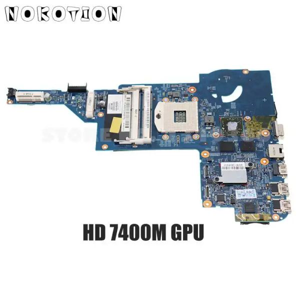 NOKOTION DE LA FORCE MARRIELLE 669084001 669084501 669084601 48.4QC05.011 pour HP Pavilion DM4 DM43000 Ordinateur Motherboard HD7400M HM67 DDR3