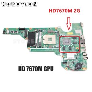 NOKOTION DE LA FORCE MARRIÈRE 680569501 680569001 680570001 680570501 pour HP Pavilion G4 G42000 G6 G62000 G7 G72000 ordinateur portable HD7670M