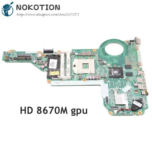 Motorboard Nokotion 720459501 720459001 da0r62mb6e1 placa base para portátiles para el pabellón HP 15 17 15e 17e Tablero principal HD 8670M DDR3