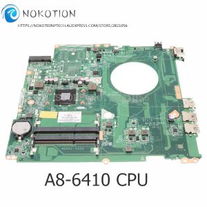 Moederbord Nokotion 763422001 763422501 voor HP Pavilion 17 inch 17F Laptop Motherboard Day22AMB6E0 A86410 CPU DDR3