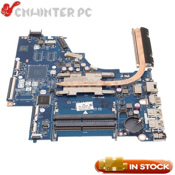 Motorboard Nokotion 924719601 924719001 para HP 15 15BW 15BW080NR Laptop Motherboard CTL51 53 LAE841P A99420 CPU+SINGUNTO