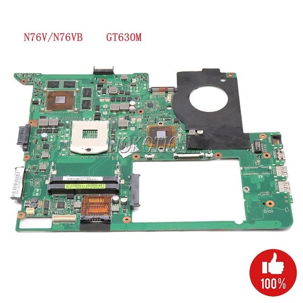 Nokotion de la carte mère pour ASUS N76V N76VB N76VJ N76VM N76VZ ordinateur portable Motorard HM76 GT630M DDR3