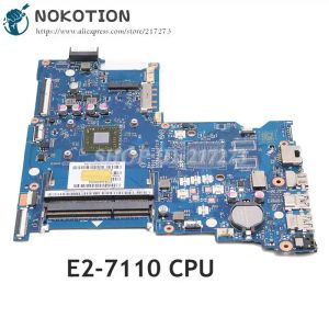 Nokotion de la carte mère pour HP 255 G5 ordinateur portable BDL51 LAD711P 858589601 858589001 BARTE principale E27110 1,8 GHz CPU DDR3