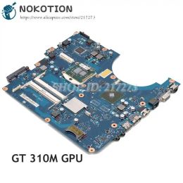 Nokotion de la carte mère pour Samsung NPR580 R580 ordinateur portable Motherboard HM55 DDR3 GT310M graphiques CPU gratuit Bremenm BA9206132A BA9206132B