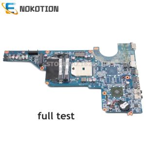 Placa base nokotion la computadora portátil para el pabellón HP G6 G4 G7 Serie PN 649948001 DA0R23MB6D1 DA0R23MB6D0 REV D DDR3 Tablero principal